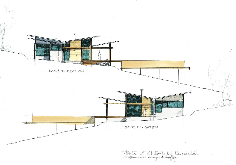 Noosa Hinterland Project - Floorplan Sketch